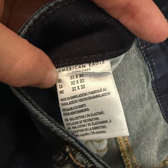 NWT! American Eagle Outfitters Original Straight Airflex+ Jeans - Picture 4 of 13